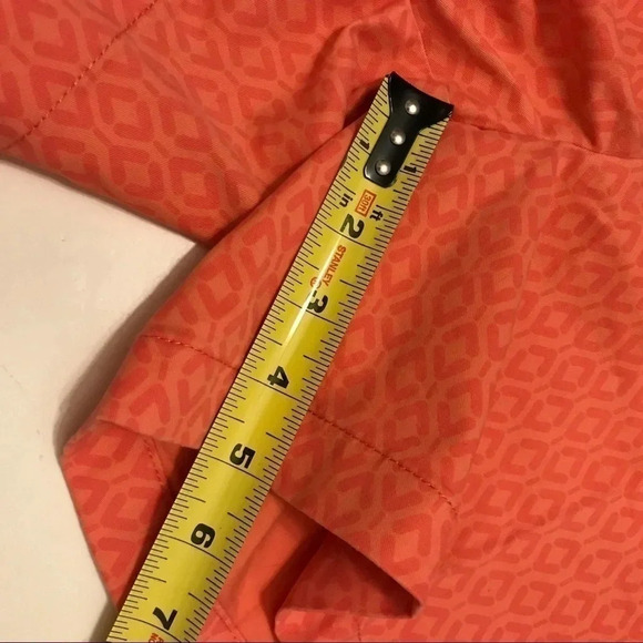 Le Tigre Shorts Womens Orange Pink Pattern 12 - Picture 8 of 9